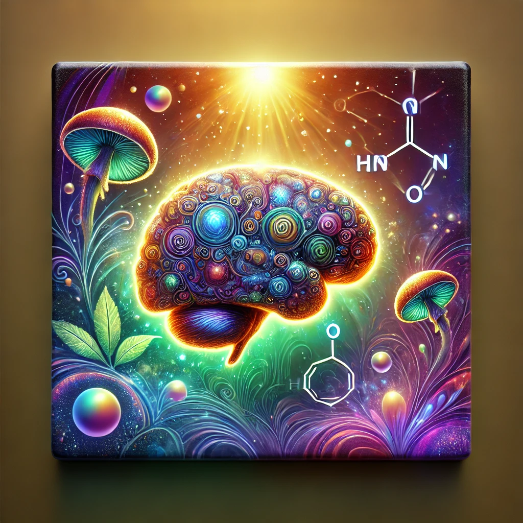 Ai generated image depicting The Rise of Psychedelic-Assisted Therapy
